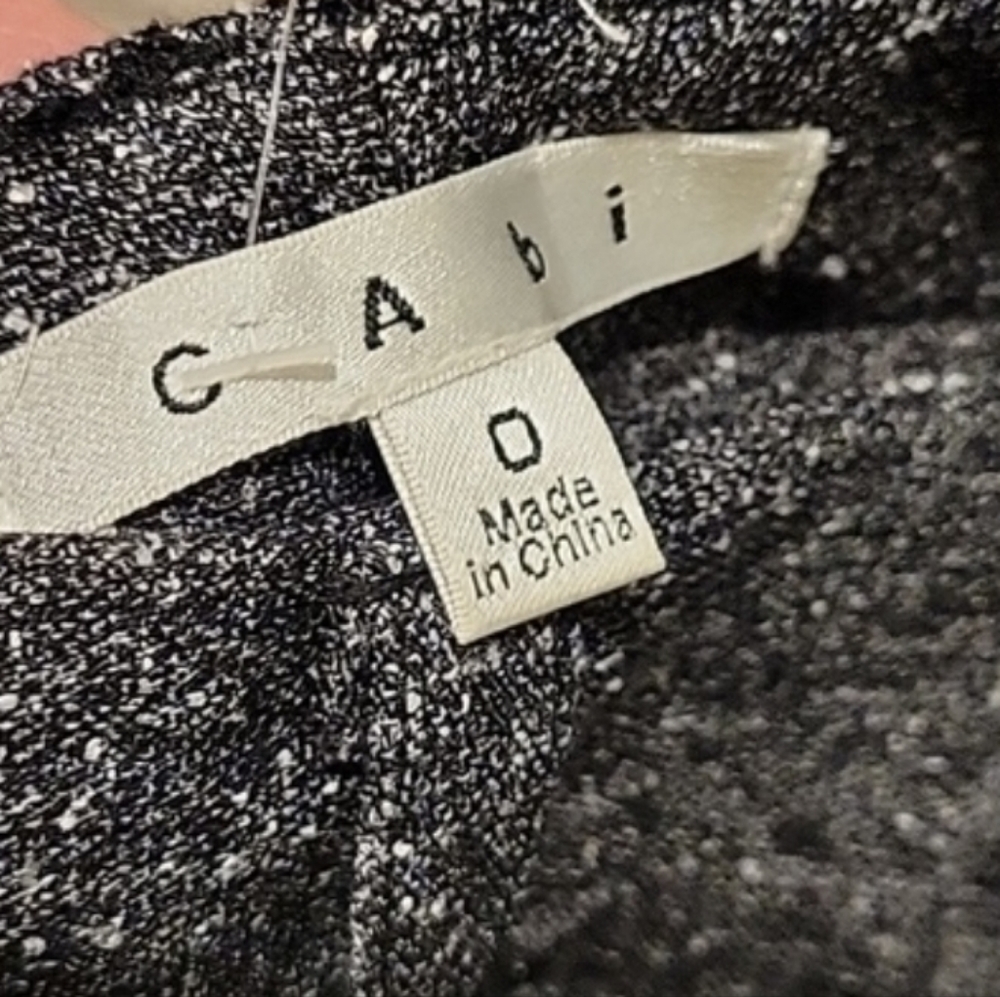 โค๏ธ CABI SOHO SPECKLE TWEED WIDE LEG PANTS AND VEST SET - Picture 4 of 15